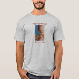 Pro-leven voor vrouwen t-shirt