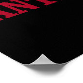 Pro-Liberty Anti-Trump - Anti-Trump — Poster (Hoek)