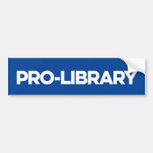 Pro-Library Bumpersticker (Voorkant)