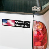 Pro-Life American Bumpersticker (Op Truck)