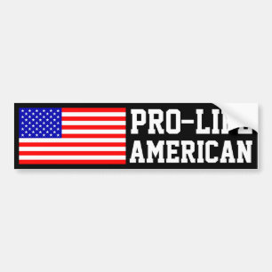 Pro-Life American Bumpersticker