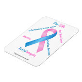 Pro-Life Awareness Magneet (Linkerzijde)