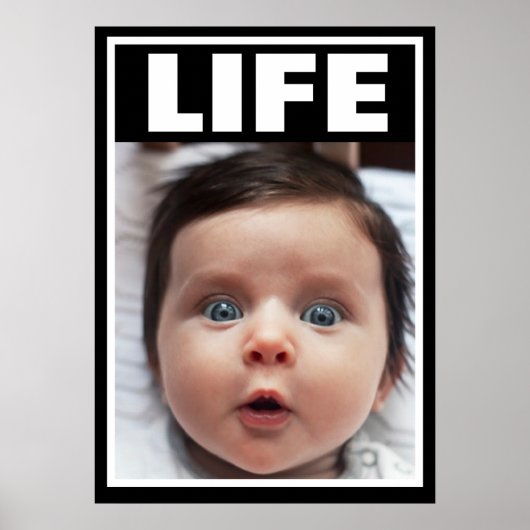 PRO-LIFE BABY DARK HAIR-BABY POSTER (Voorkant)