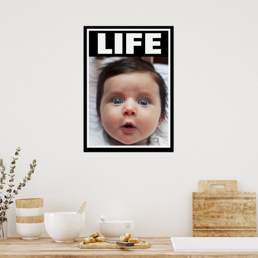 PRO-LIFE BABY DARK HAIR-BABY POSTER (Keuken)