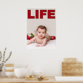 PRO-LIFE BABY GIRL-BABY ROZEN POSTER (Keuken)