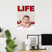 PRO-LIFE BABY GIRL-BABY ROZEN POSTER (Thuiskantoor)