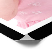 PRO-LIFE BABY GIRL PINK BABY LIFE POSTER (Hoek)