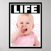 PRO-LIFE BABY GIRL PINK BABY LIFE POSTER (Voorkant)