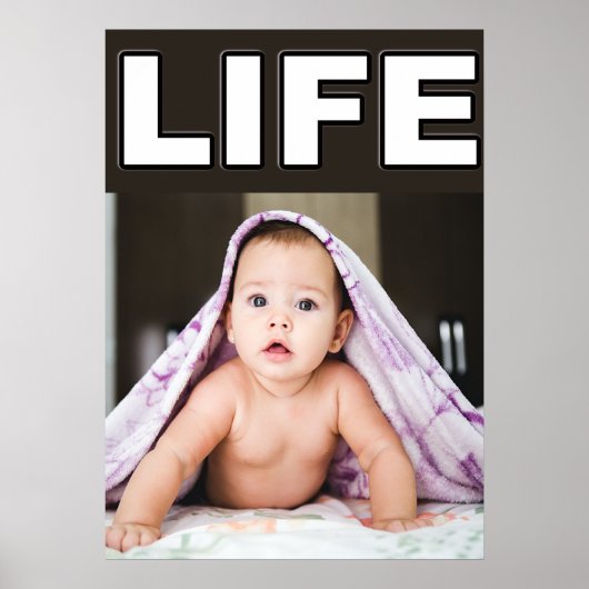 PRO-LIFE BABY-LICHAAM MET BLANKET POSTER (Voorkant)