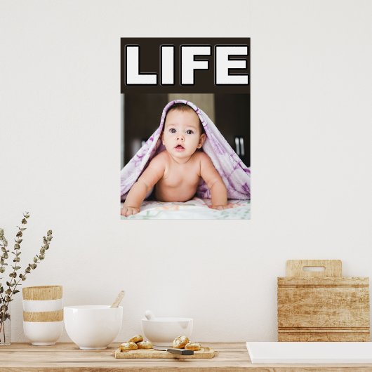 PRO-LIFE BABY-LICHAAM MET BLANKET POSTER (Keuken)