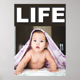 PRO-LIFE BABY-LICHAAM MET BLANKET POSTER