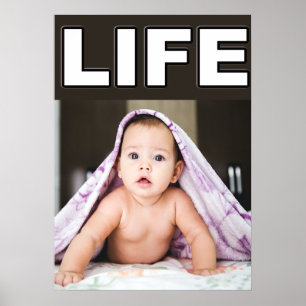 PRO-LIFE BABY-LICHAAM MET BLANKET POSTER
