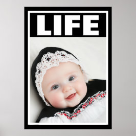Pro-Life Baby Mooie Poolse Baby Meisje Poster