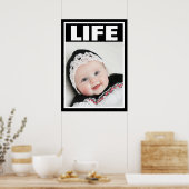 Pro-Life Baby Mooie Poolse Baby Meisje Poster (Keuken)