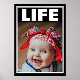Pro-Life Baby Mooie Poolse Baby Meisje Poster