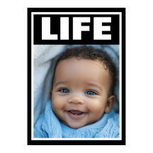 Pro-Life Baby Mooie Zwarte Babyjongen Lachend