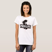 Pro-Life Basic-T-shirt T-shirt (Voorkant volledig)