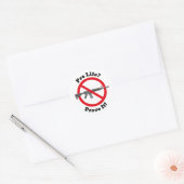 Pro Life? Bewijs het! - Pistool Control Sticker (Envelop)