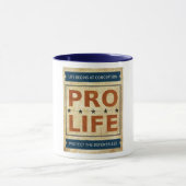 Pro Life Billboard Mok (Midden)