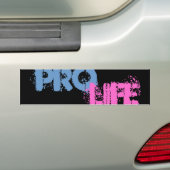 PRO LIFE BUMPERSTICKER (Op auto)