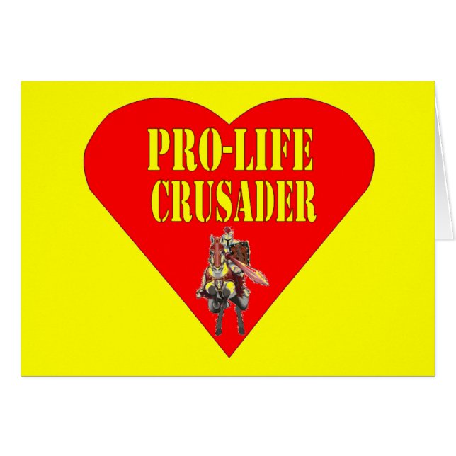 PRO LIFE CRUSADER (Voorkant Horizontaal)