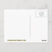 PRO LIFE CRUSADER BRIEFKAART (Achterkant)