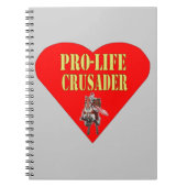 PRO LIFE CRUSADER NOTITIEBOEK (Voorkant)