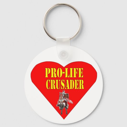 PRO LIFE CRUSADER SLEUTELHANGER (Voorkant)