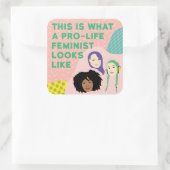 Pro-life Feminist Squad Stickers (Tas)
