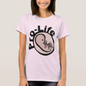 Pro-life foetus-ontwerp t-shirt (Voorkant)