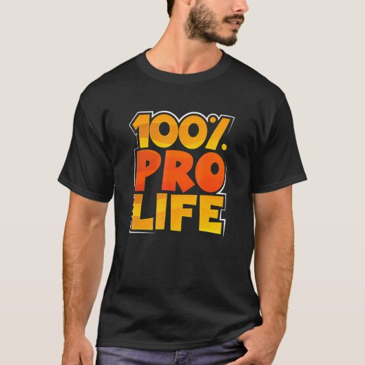 Pro Life Generatie Christelijke Moeder Anti Abortu T-shirt (Voorkant)