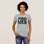 PRO-LIFE GENERATIE Dames T-shirts (Voorkant volledig)
