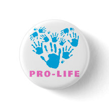 Pro-Life Handprint Hart – Waardeer Leven Bewustzij