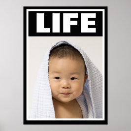 PRO-LIFE HAPPY ASIAN BABY BABY LIFE POSTER