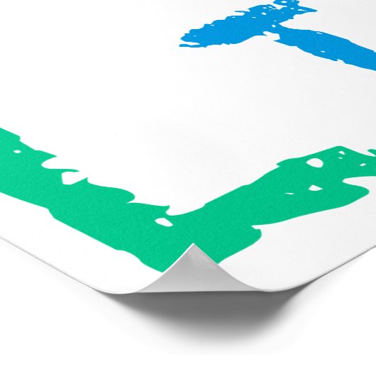 "PRO LIFE" (IN RAINBOW CRAYONS) POSTER (Hoek)