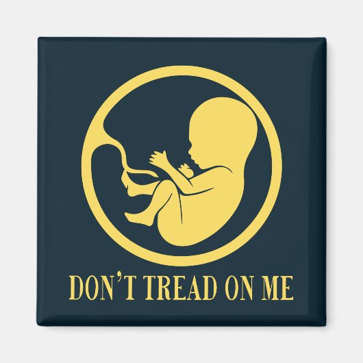 Pro Life katholieke magneet – Trap niet (Voorkant)