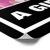 PRO-LIFE LACHENDE CHINESE BABY MEISJE LEVEN POSTER (Hoek)