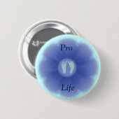 Pro Life Little Feet Ronde Button 5,7 Cm (Voorkant /achterkant)