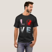Pro Life Love Anti Aboration Rights Pro Life T-shirt (Voorkant volledig)