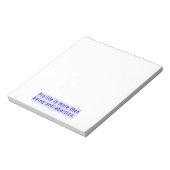 Pro-life Meer dan anti-abortus Notitieblok (Linkerzijde)