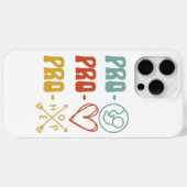 Pro-Life Pro-Love Pro-Hope Case-Mate iPhone Case (Achterkant (horizontaal))