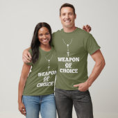 Pro Life Prolife Rosary March for Life Weapon T-shirt (Unisex)