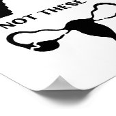 Pro Life reguleert Pistolen Word Art Poster (Hoek)