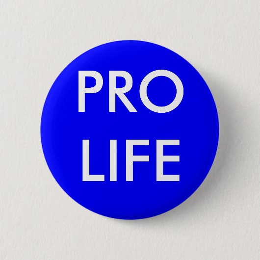 PRO LIFE RONDE BUTTON 5,7 CM (Voorkant)