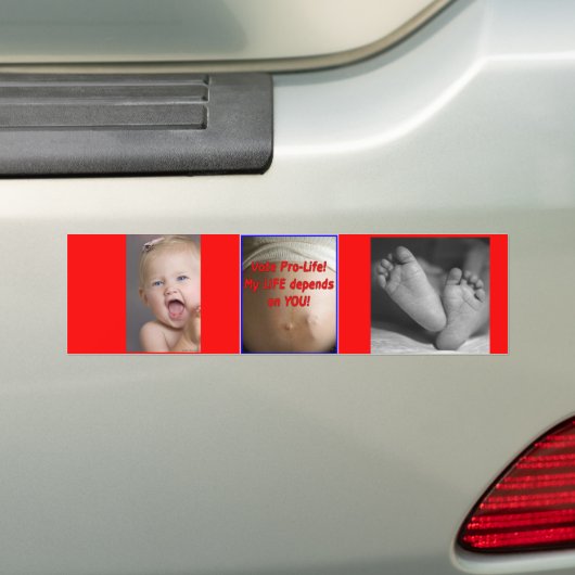 Pro-life sticker (Op auto)