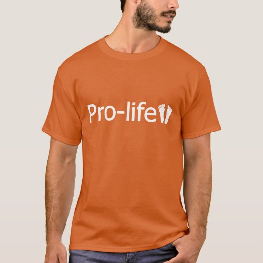 Pro-life T-shirt (Voorkant)