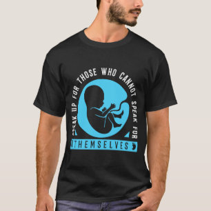 Pro Life Unborn Anti-abortus T-shirt