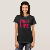 Pro Life Vintage 1 T-shirt (Voorkant volledig)