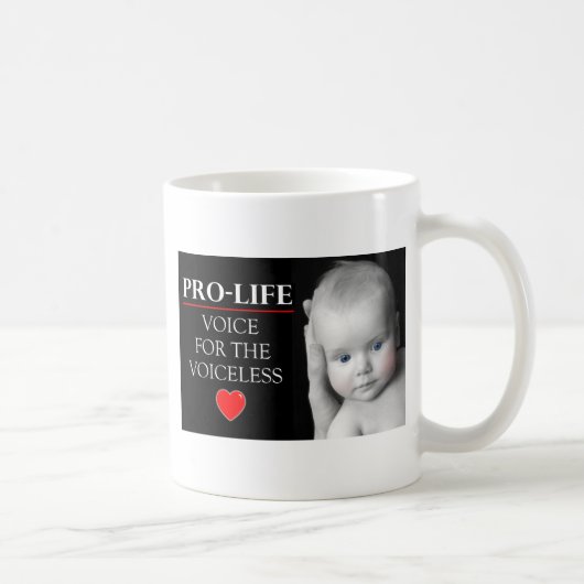 Pro-Life Voice for the Voiceless Koffiemok (Rechts)
