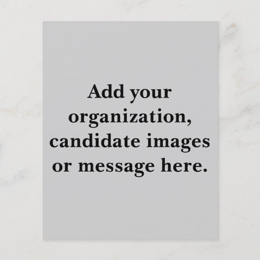 Pro-Life Vote Flyer (Achterkant)